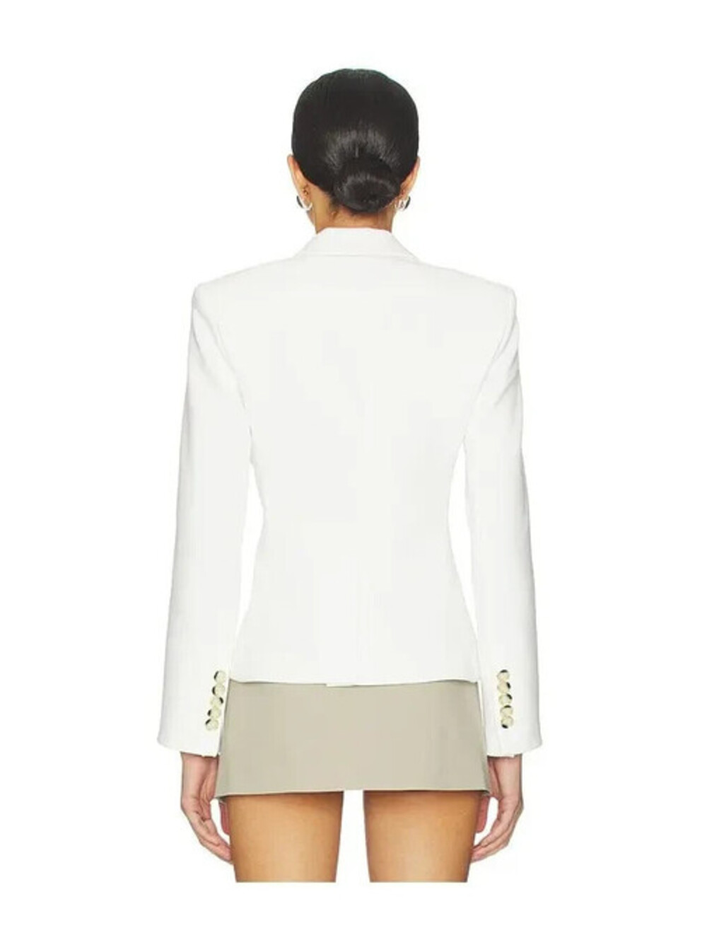 NEW, VERONICA BEARD Cropped Rickie Dickey Jacket in White Sz 6 #SJ2398 - Picture 7 of 14
